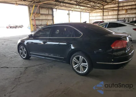 2015 Volkswagen Passat Sel из США, поврежденный, VIN 1VWCV7A36FC017583